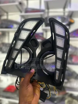 Fog Lamp Cover LED for Highlander 2018