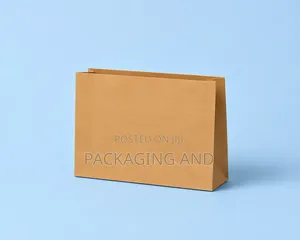 Landscape A5 Kraft Paper Bag (Plain, No Handle)