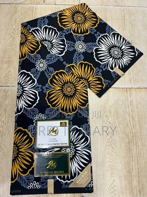 Block Printed by Mao Wax Ankara Fabric