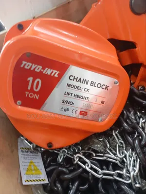 Toyo-Int'l 10-Ton Chain Block