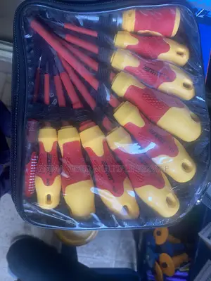 10-Piece 1000v Vde Insulated Electrician Screwdriver Set