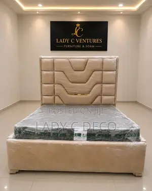 4by6 Luxury Bed Frame Available in Different Colors and Designs