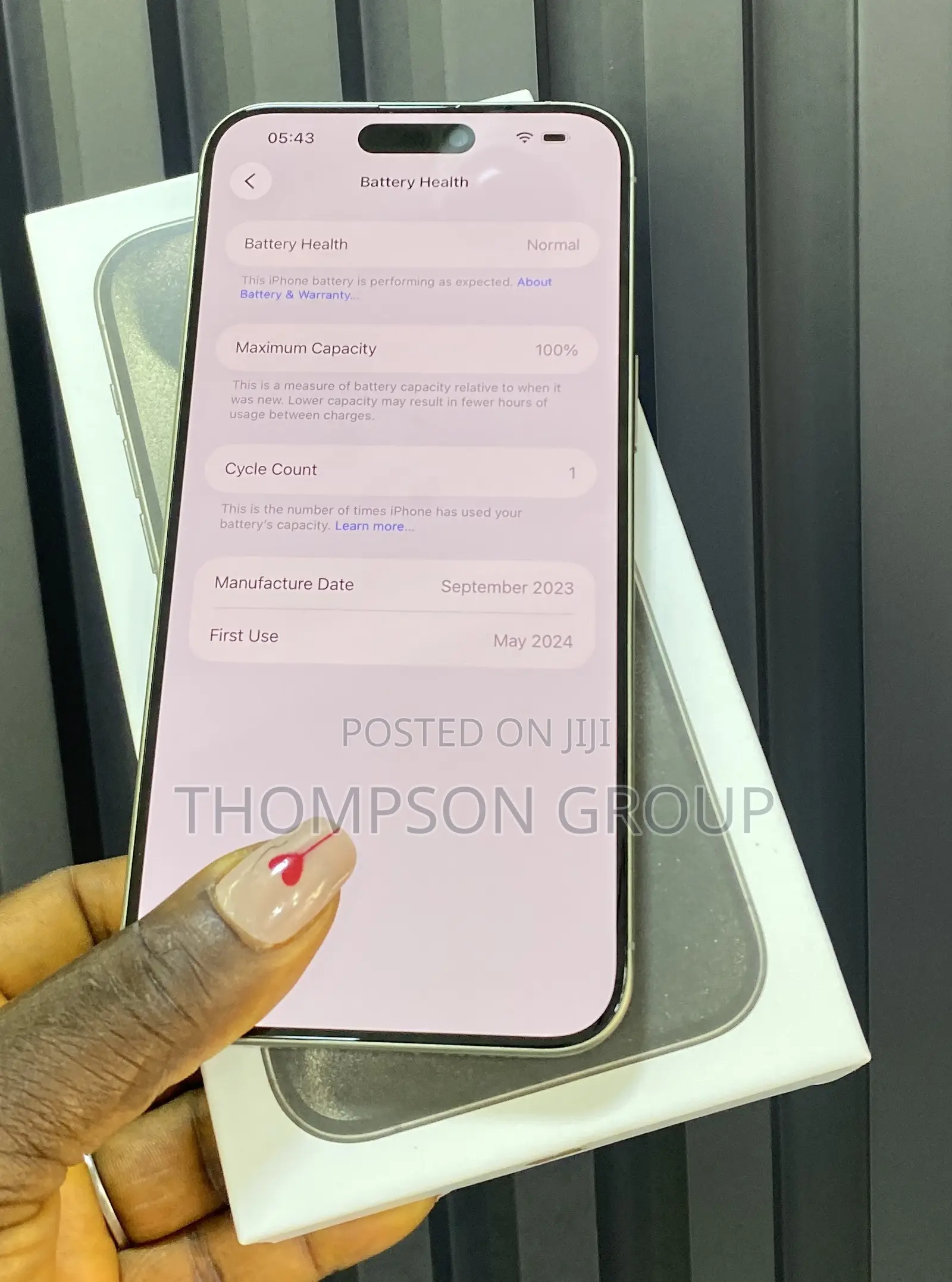 Apple iPhone 15 Pro Max 512 GB Silver