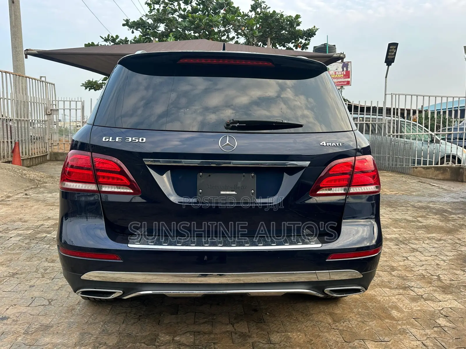 Mercedes-Benz GLE-Class 2017 Blue