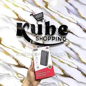 ITEL 20,000mah POWERBANK  With LED Flashlight and Digital Display