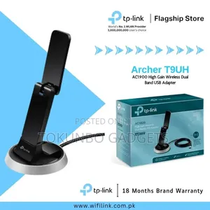 TP-Link Wi-Fi Adapter Archer T9UH AC1900 High Gain Dual Band Wireless