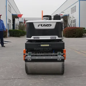 2 Drums Walk Behind Roller 800kg