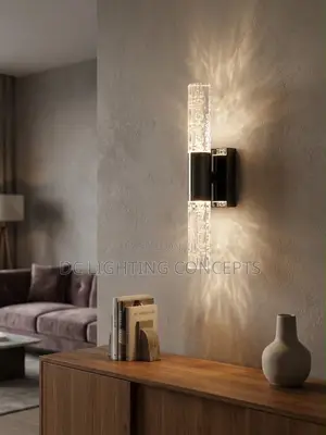 Nordic Contemporary Bubble Crystal Luxury Led Wall Light.