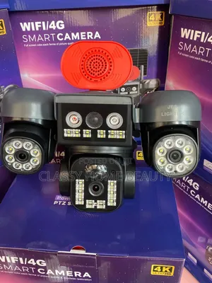 4K Ultra HD Triple-Lens WiFi/4G Solar PTZ Smart Security