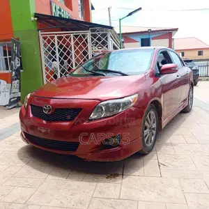 Toyota Corolla 2010 Red