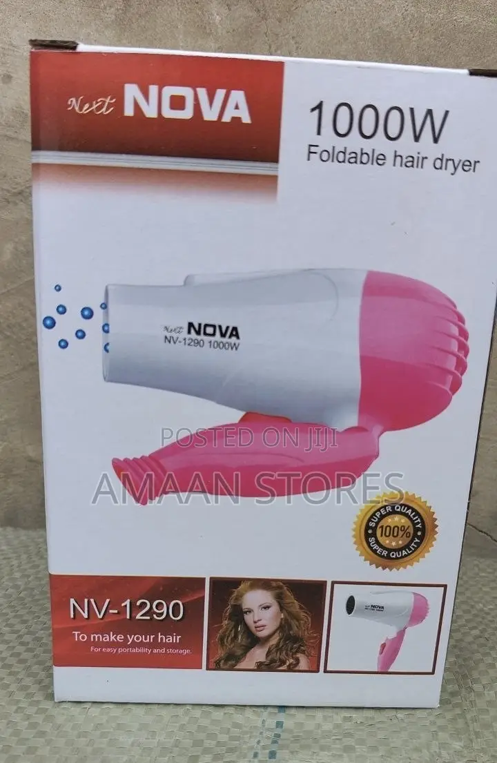 Foldable NOVA Hair Dryer— 1000W