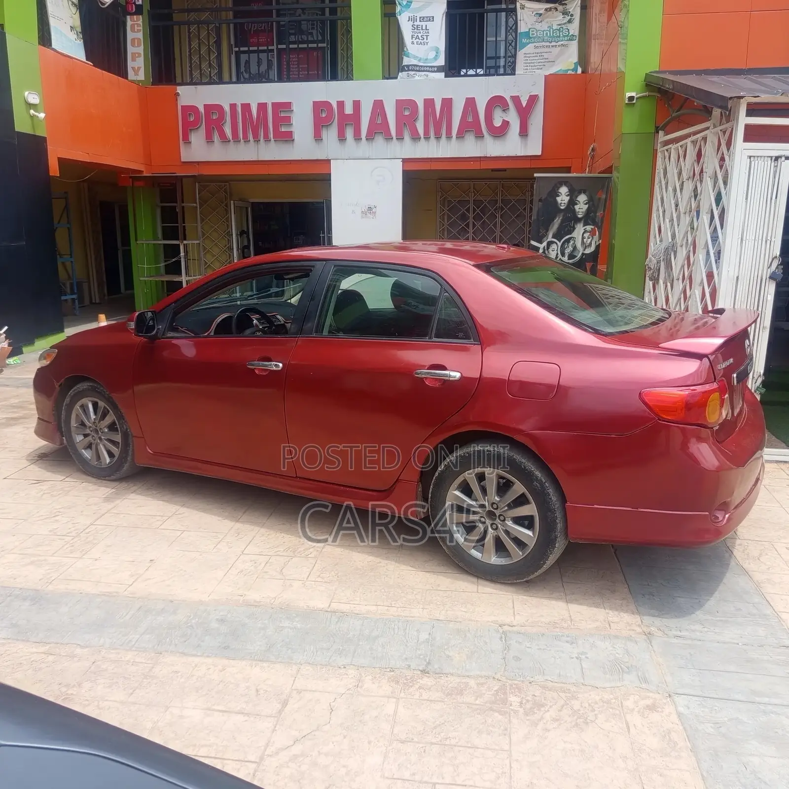 Toyota Corolla 2010 Red