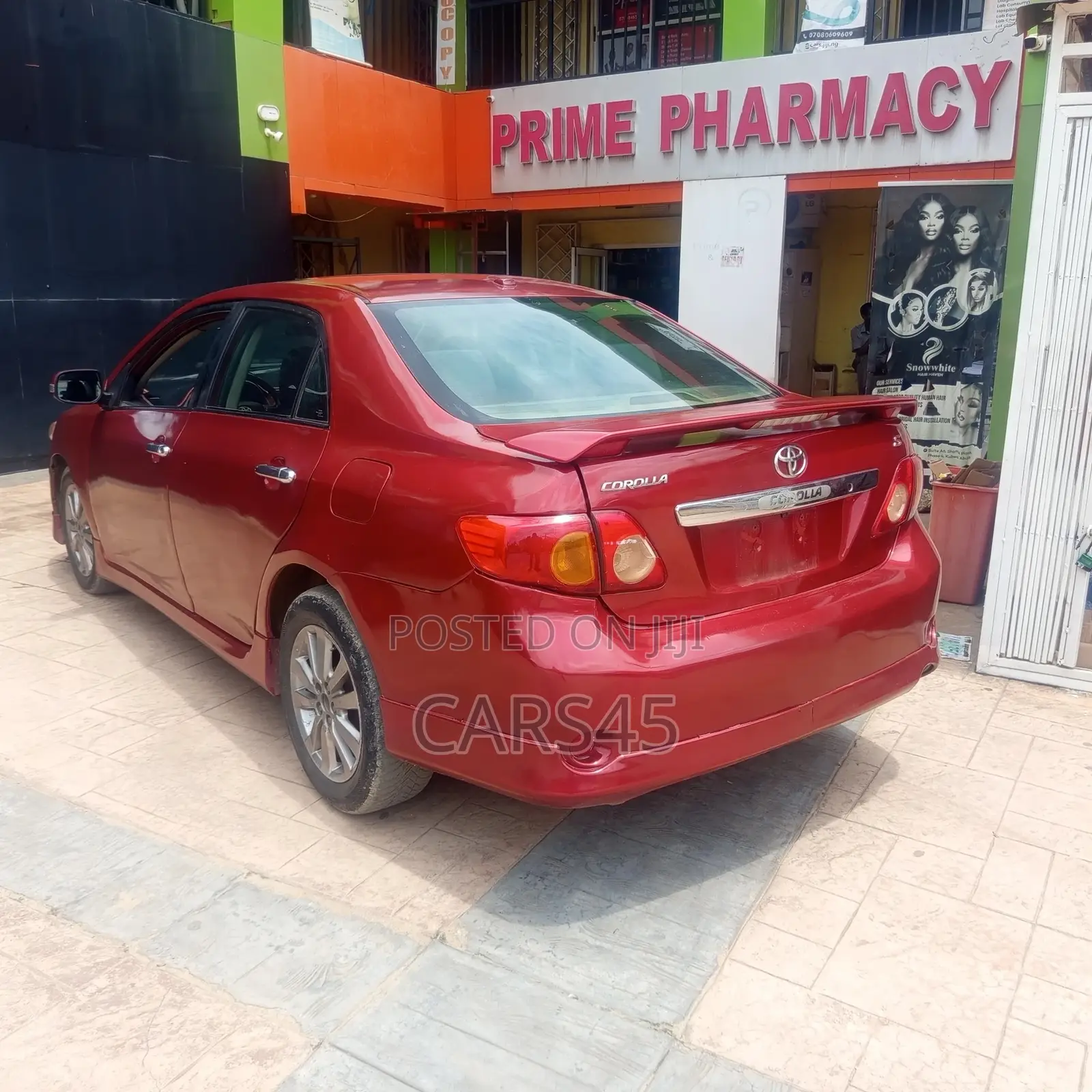 Toyota Corolla 2010 Red