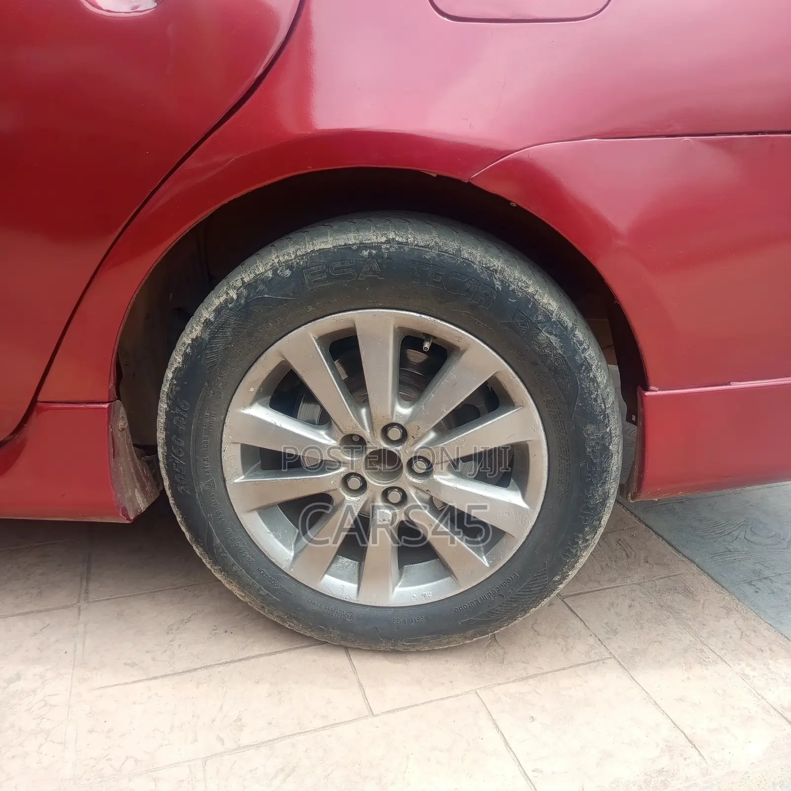 Toyota Corolla 2010 Red