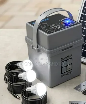 Brand New DuraVolt 4-in-1 Solar Rechargeable Pack (SRP-1245)
