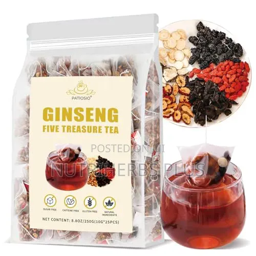 Ginseng Five Treasure Tea(relieves Aching and Weak Knees)