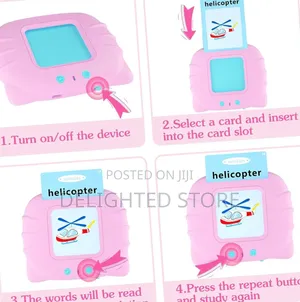 112pcs Rechargeable Kids Card Beginner Learning Educational Device-Toy