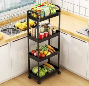 Multi-Purpose Plastic Movable Trolley