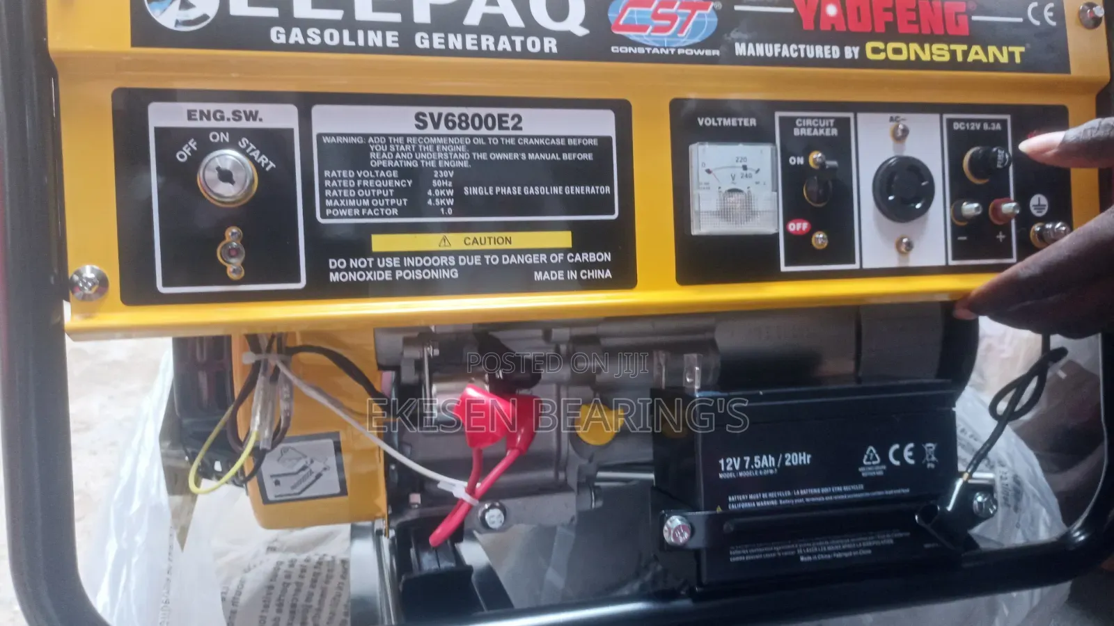 4.5kva Constant Elepaq Generator