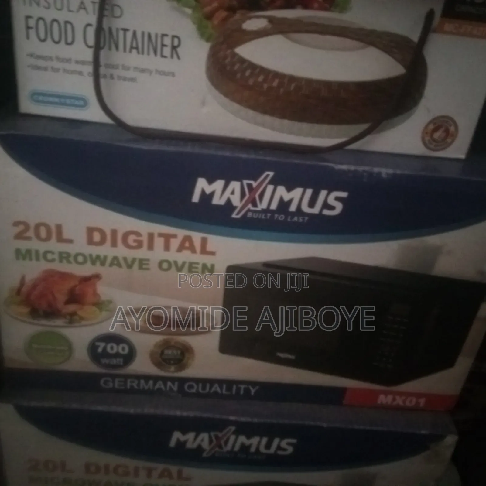 Maximus Microwave Oven