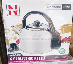 National Star Electric Kettle (6.0 Litres)