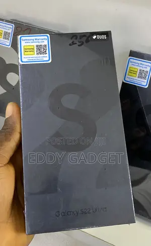 New Samsung Galaxy S22 Ultra 256 GB Black
