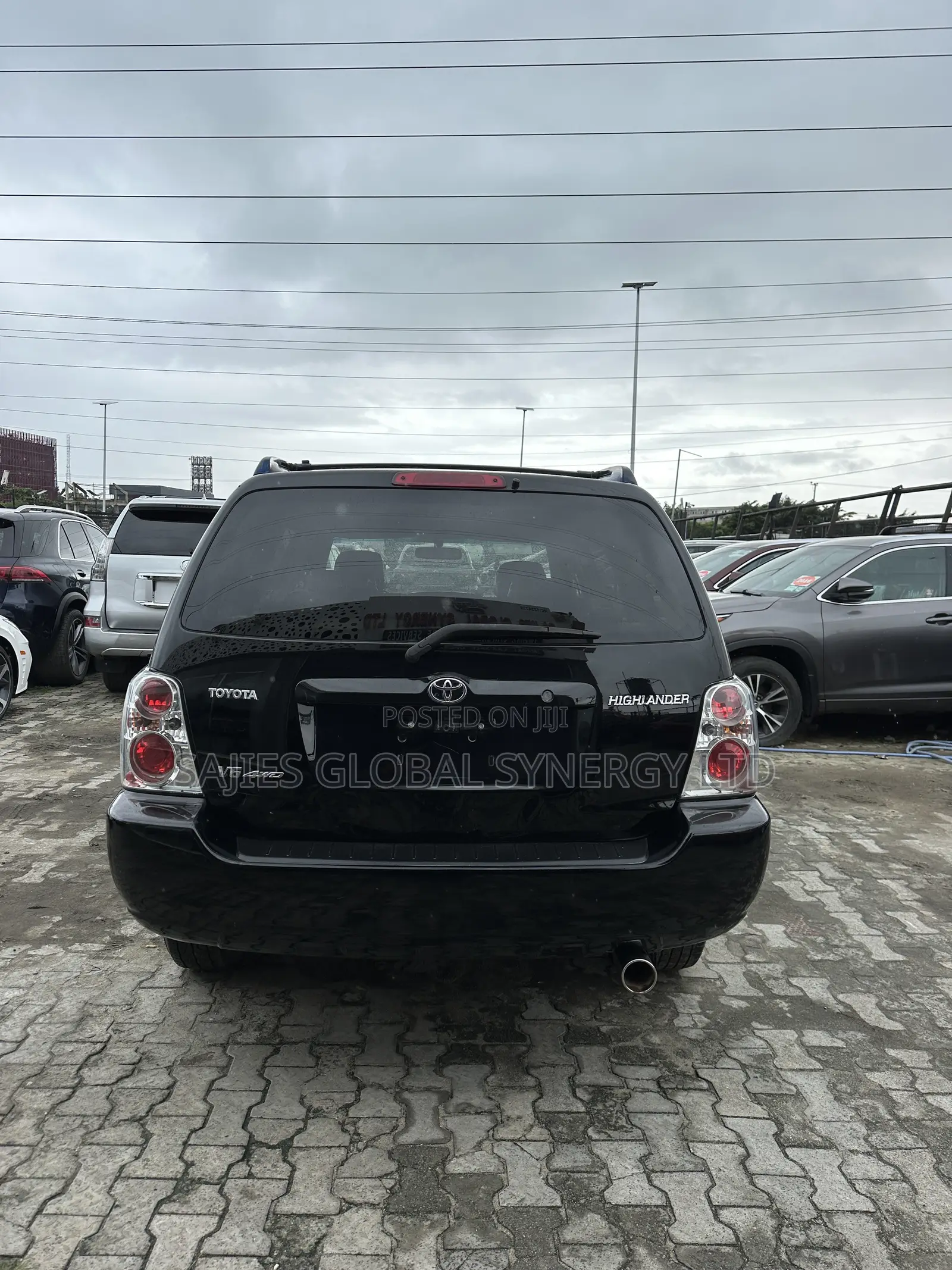 Toyota Highlander Limited V6 2005 Black