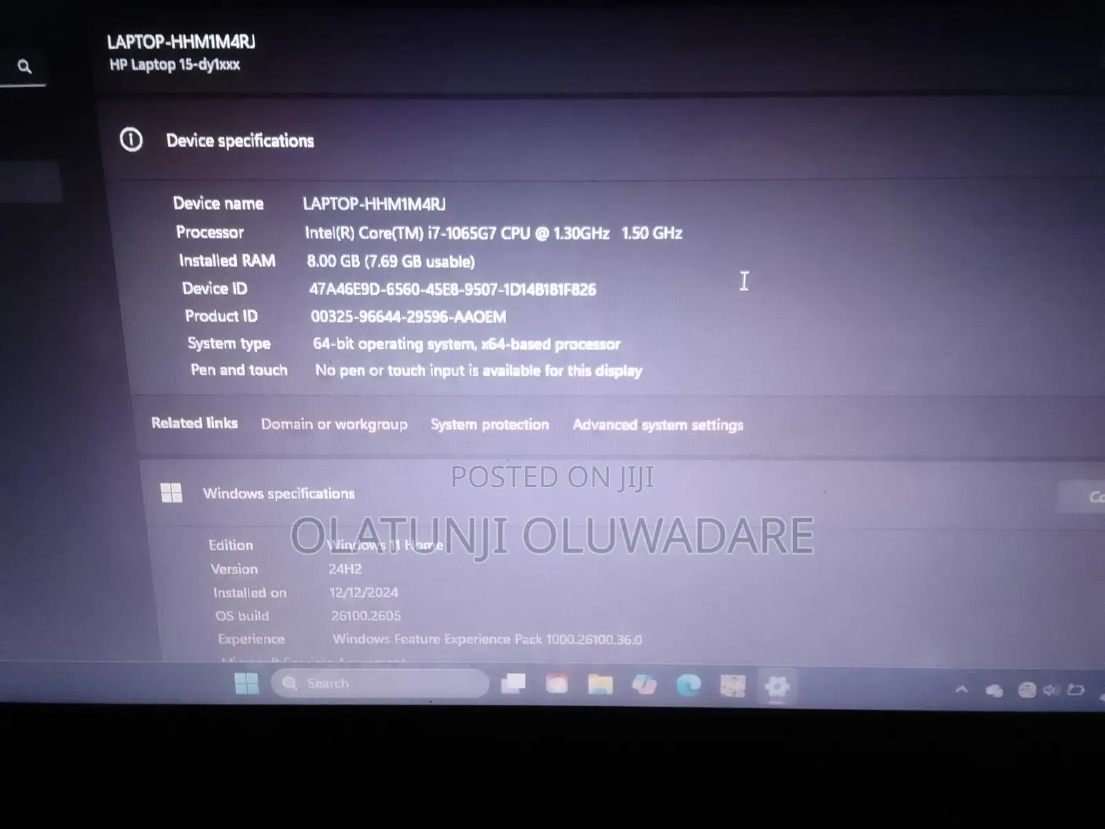 Laptop HP 8GB Intel Core i7 SSD 256GB