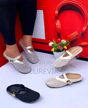 Stylish Women’s Slip - On Sandals