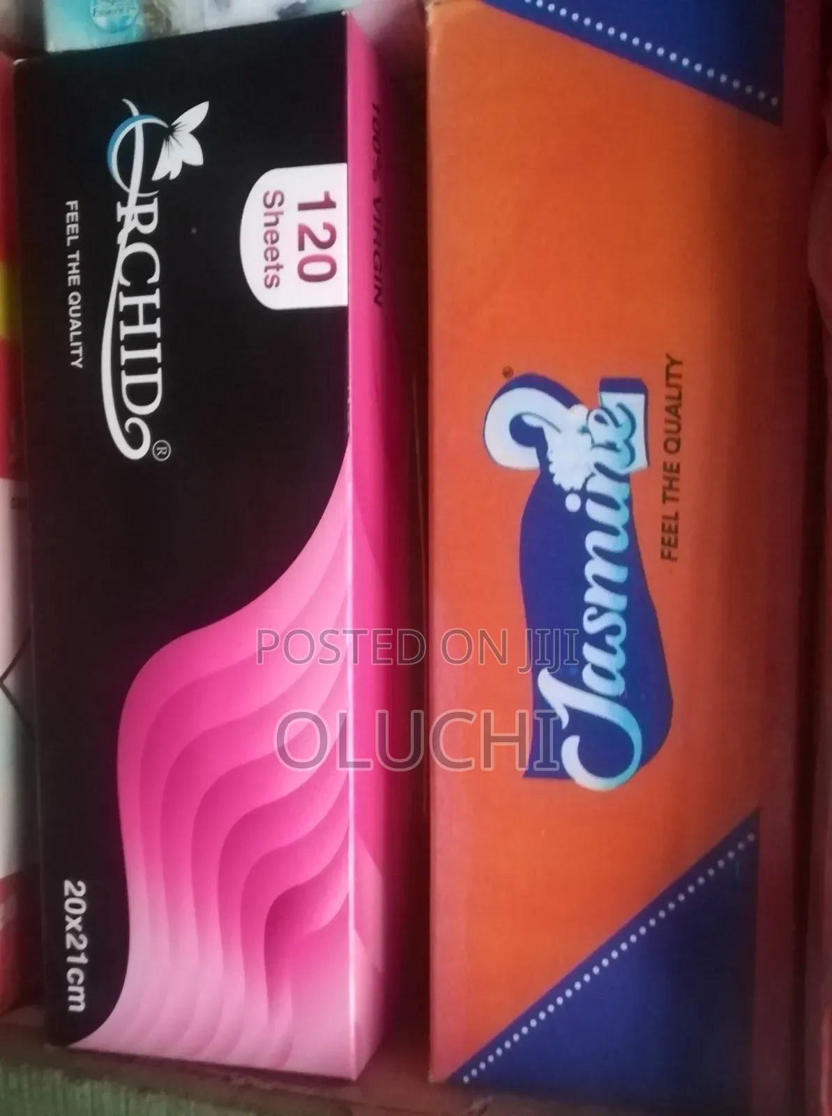 Original Champs Tissue Box (120 Sheets)
