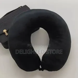 U Shape Neck Support Travel Pillow( Black)