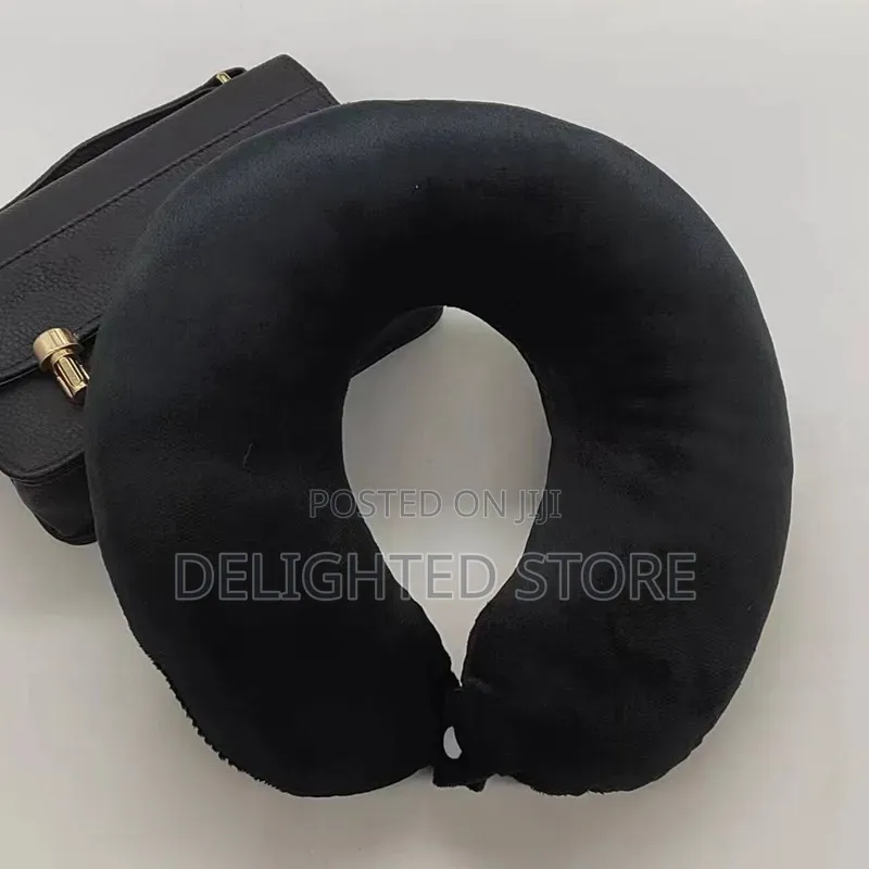 U Shape Neck Support Travel Pillow( Black)