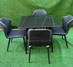 Quality Marble Dining Set by 4