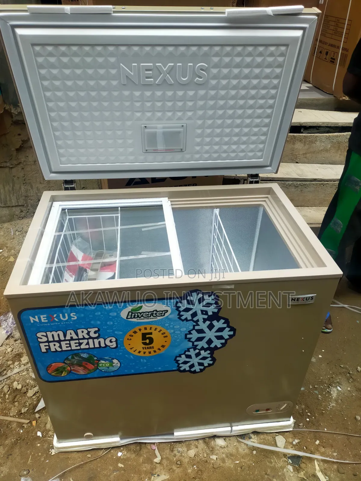Nexus Chest Freezer Inverter 265