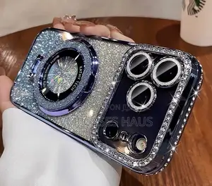 Glitter Bling Case With Ring Holder