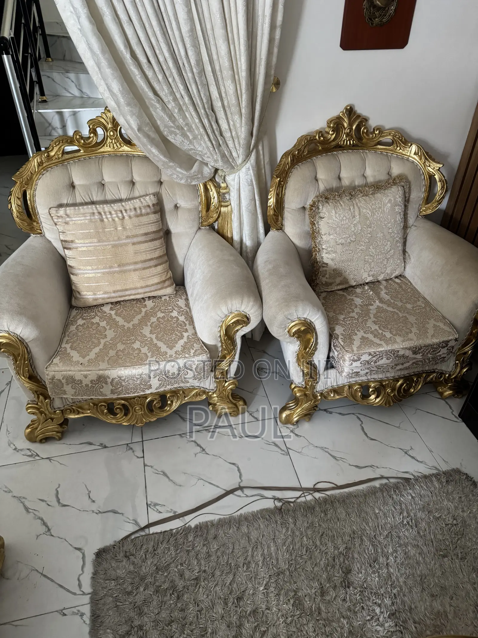 Royal Chairs Set and Dinning Set