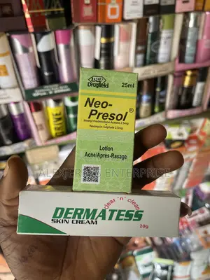 Neo Presol & Dermates After Shave Combo for Shaving Bumps