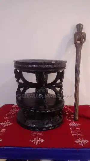 Mahogany Traditional Stool for SALE