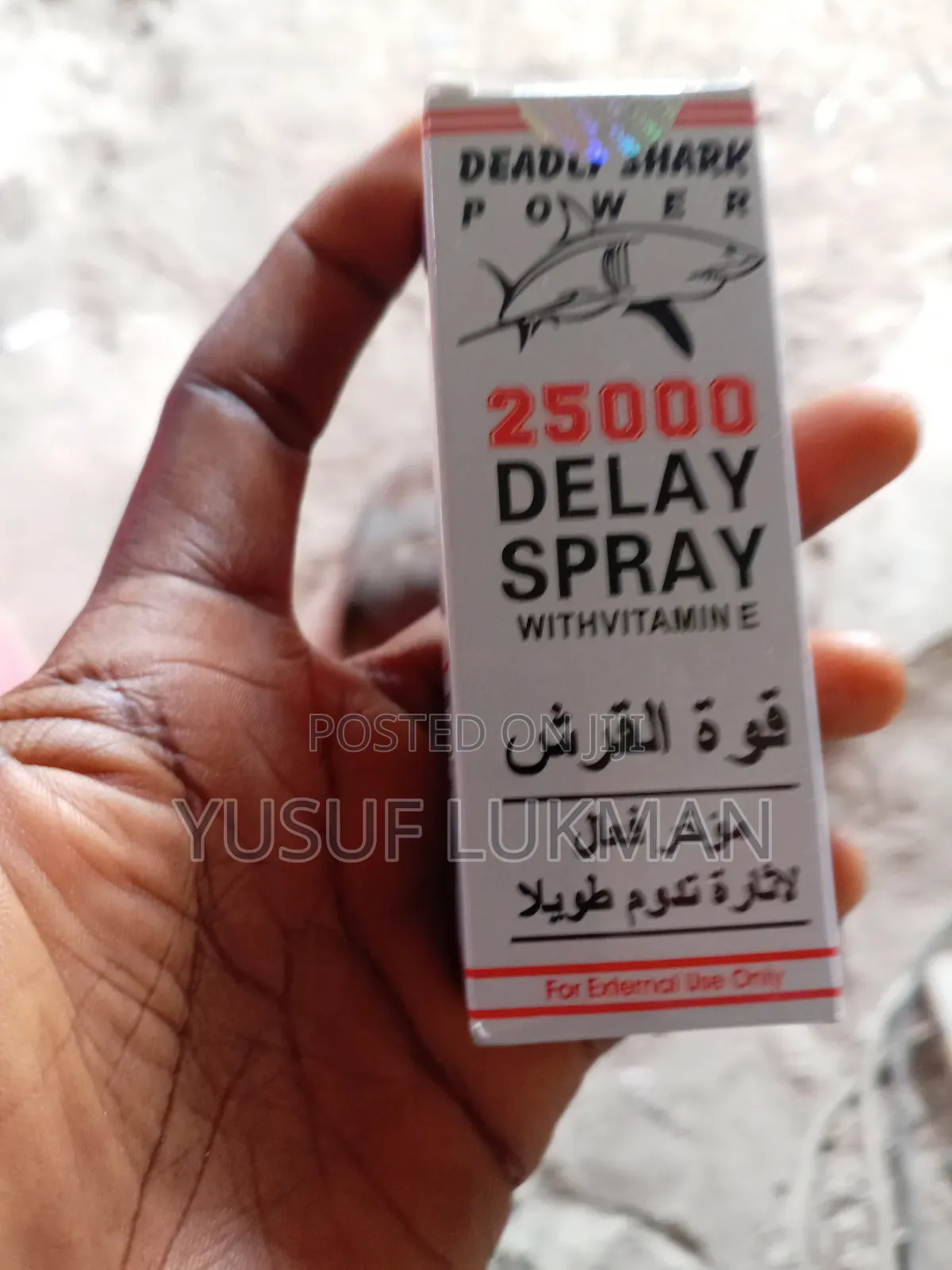 Ejaculation Delay Spray (Shark).