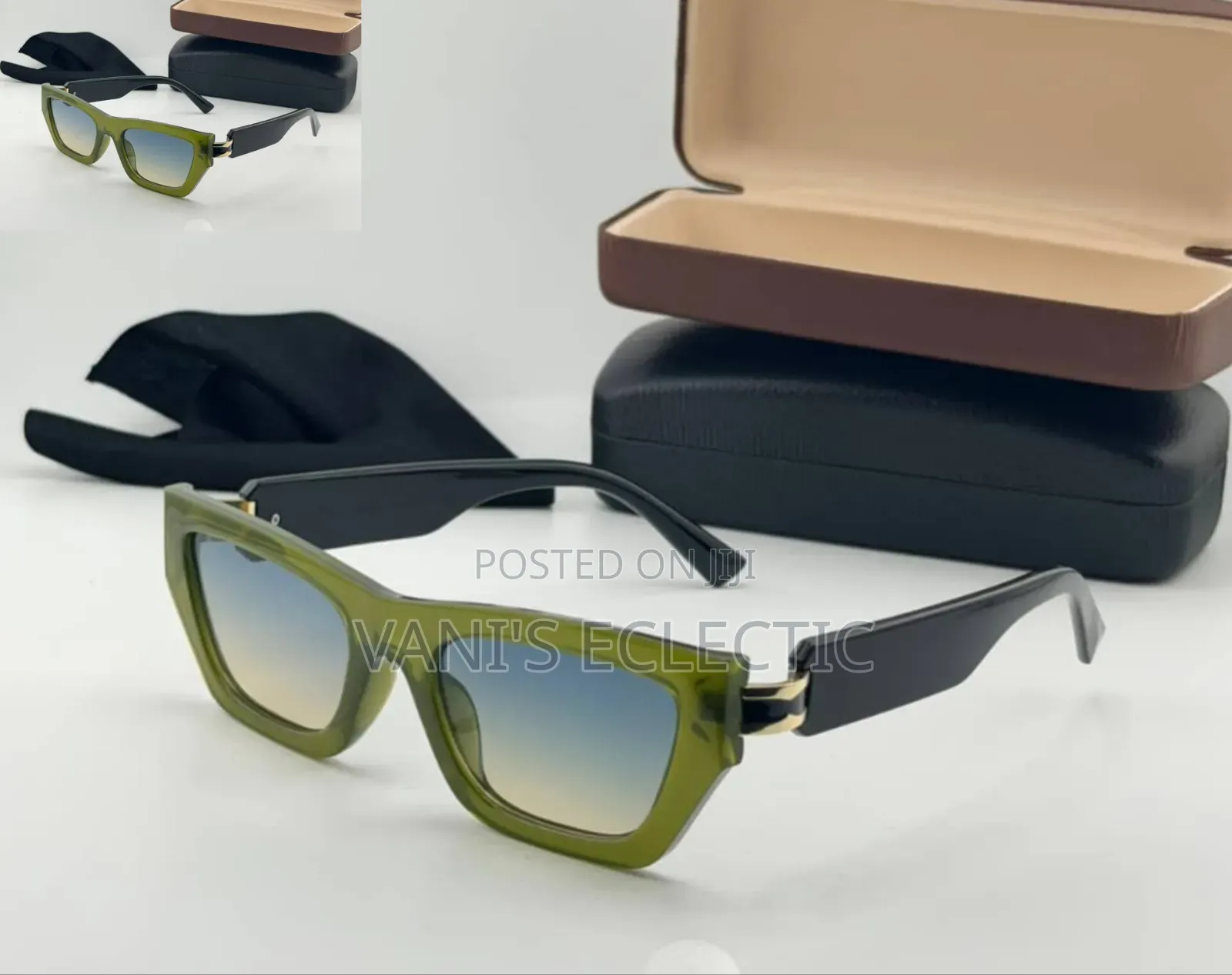 Bvlgari Geometric-Frame Sunglasses
