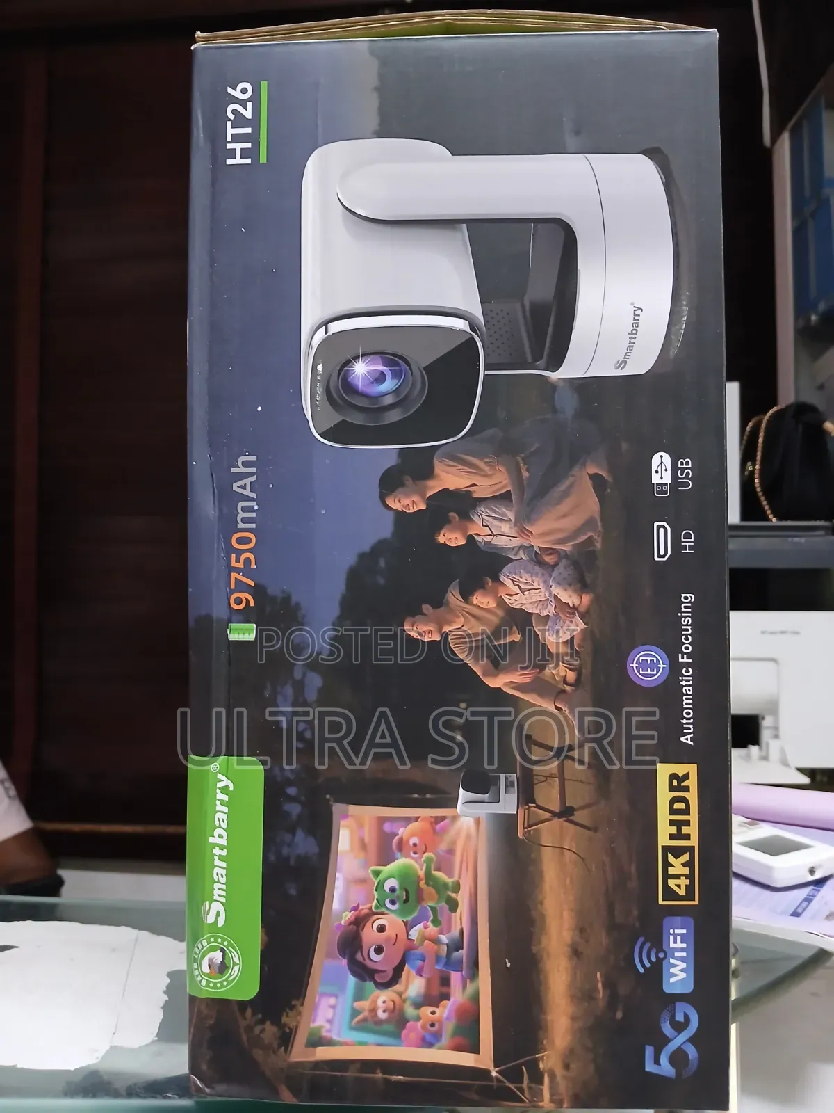 Smartberry HT26 Portable Smart Projector