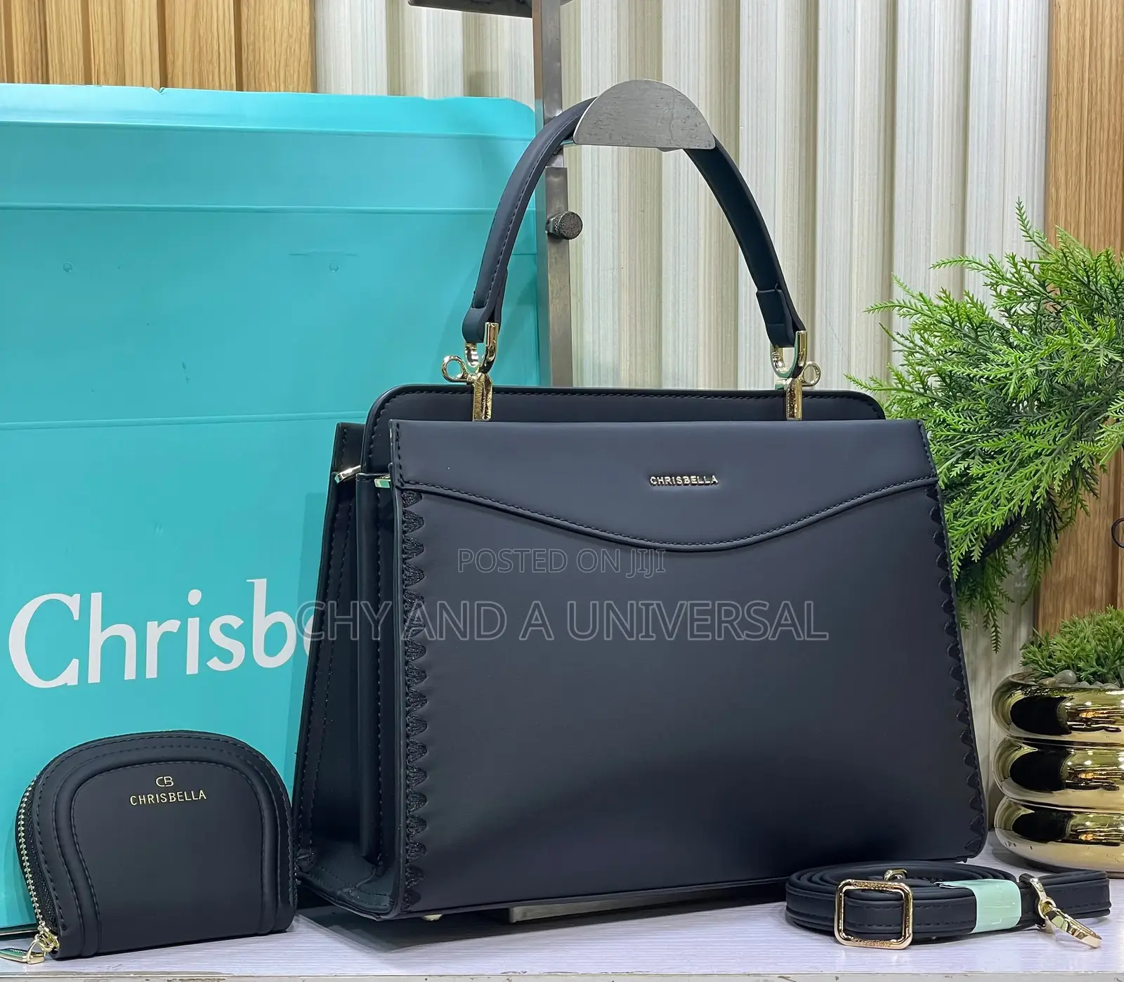 Chrisbella Women's Handbag With Purse