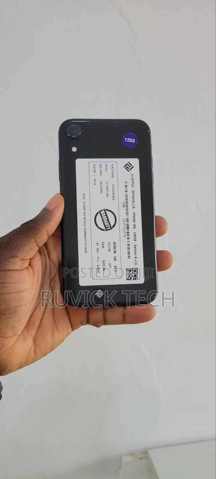 Apple iPhone XR 64 GB Black