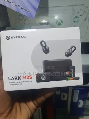 Hollyland Lark M2s Combo 2 Persons Wireless Lavalier Microphone
