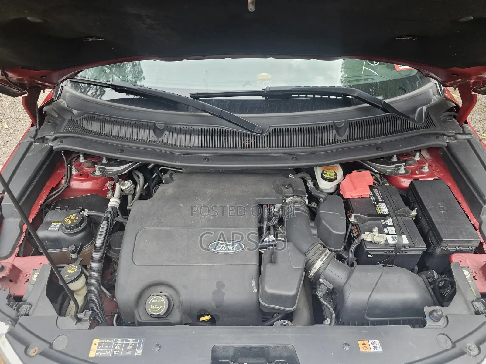 Ford Explorer 2015 Red