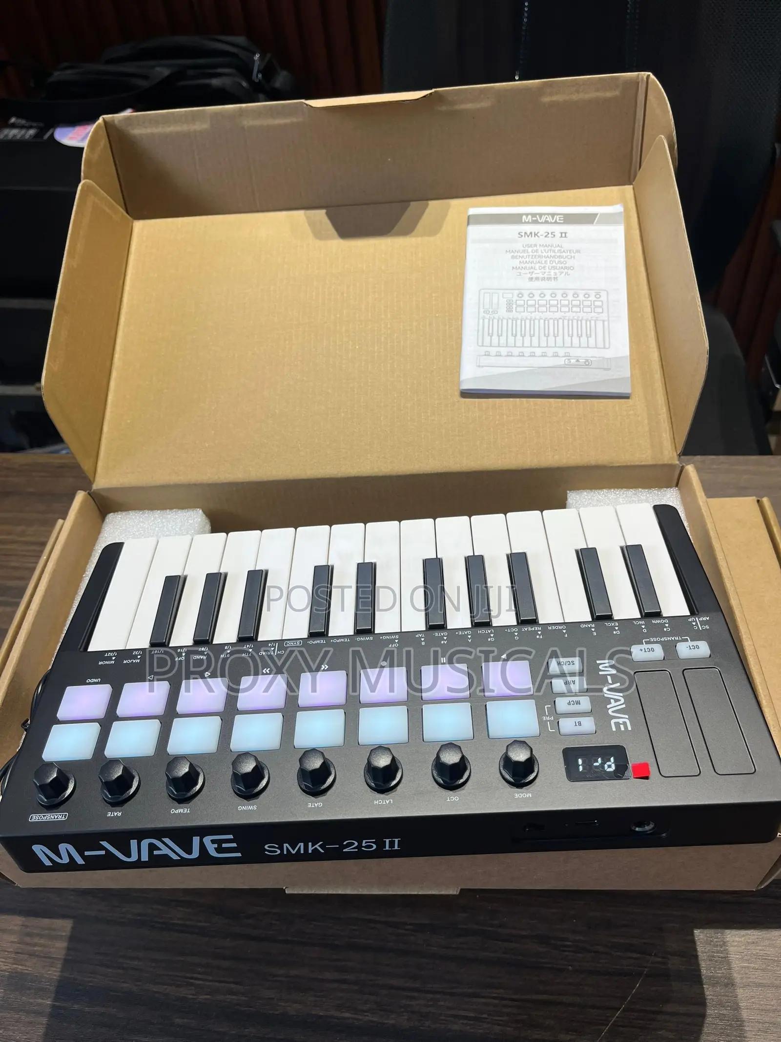 MVave SMK25 II Midi Controller Keyboard
