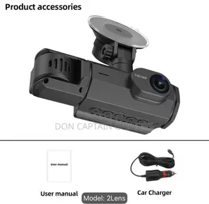 FOXGOD Dash Cam Front Camera 1080P & Inside Camera 720P, 170° Wide