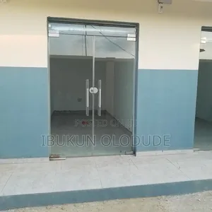 Groundfl Shop With POP, Glazed Door, Tiles Etc at Ojodu Berger to Let