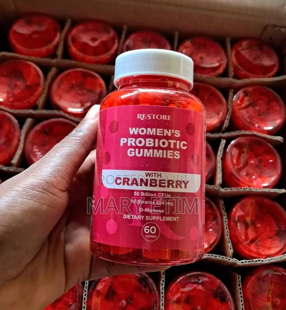 Women’s Probiotic Gummies With Cranberry