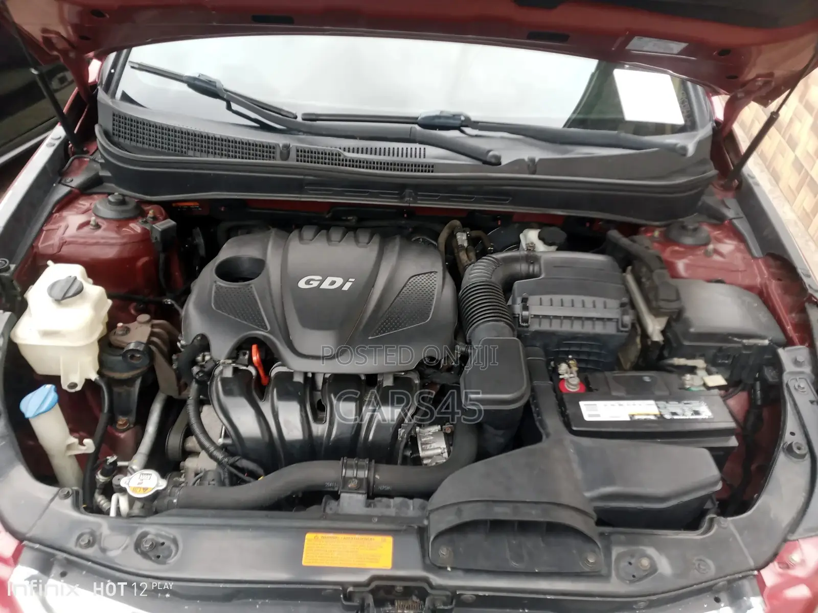 Hyundai Sonata 2014 Red
